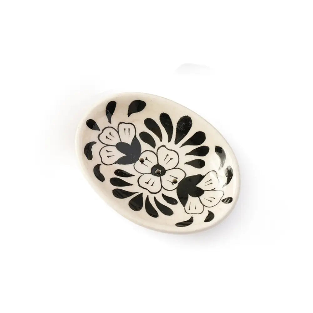 Lalita Soap Dish | Handcrafted Jaipur Pottery Dish