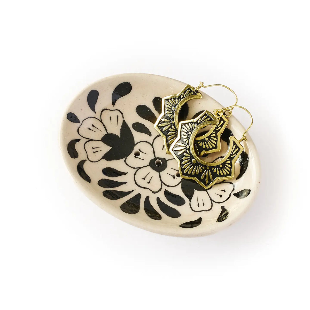 Lalita Soap Dish | Handcrafted Jaipur Pottery Dish
