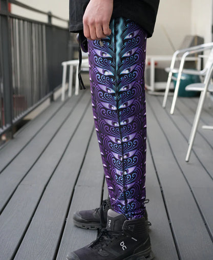 Spectral Stretch Joggers | Performance Artwear Joggers | Threyda