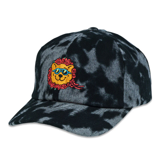 Red Rose Dyed Dad Hat | Stanley Mouse | Grassroots California