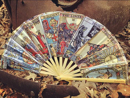Tarot Card Giant Hand Fan | The Magician Festival Fan