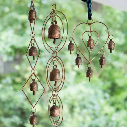 Ushas Dawn Bell Chime | Handcrafted Cascading Wind Chime