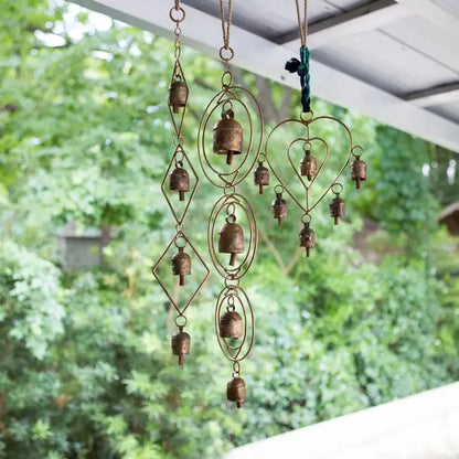 Ushas Dawn Bell Chime | Handcrafted Cascading Wind Chime
