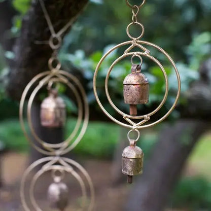 Ushas Dawn Bell Chime | Handcrafted Cascading Wind Chime