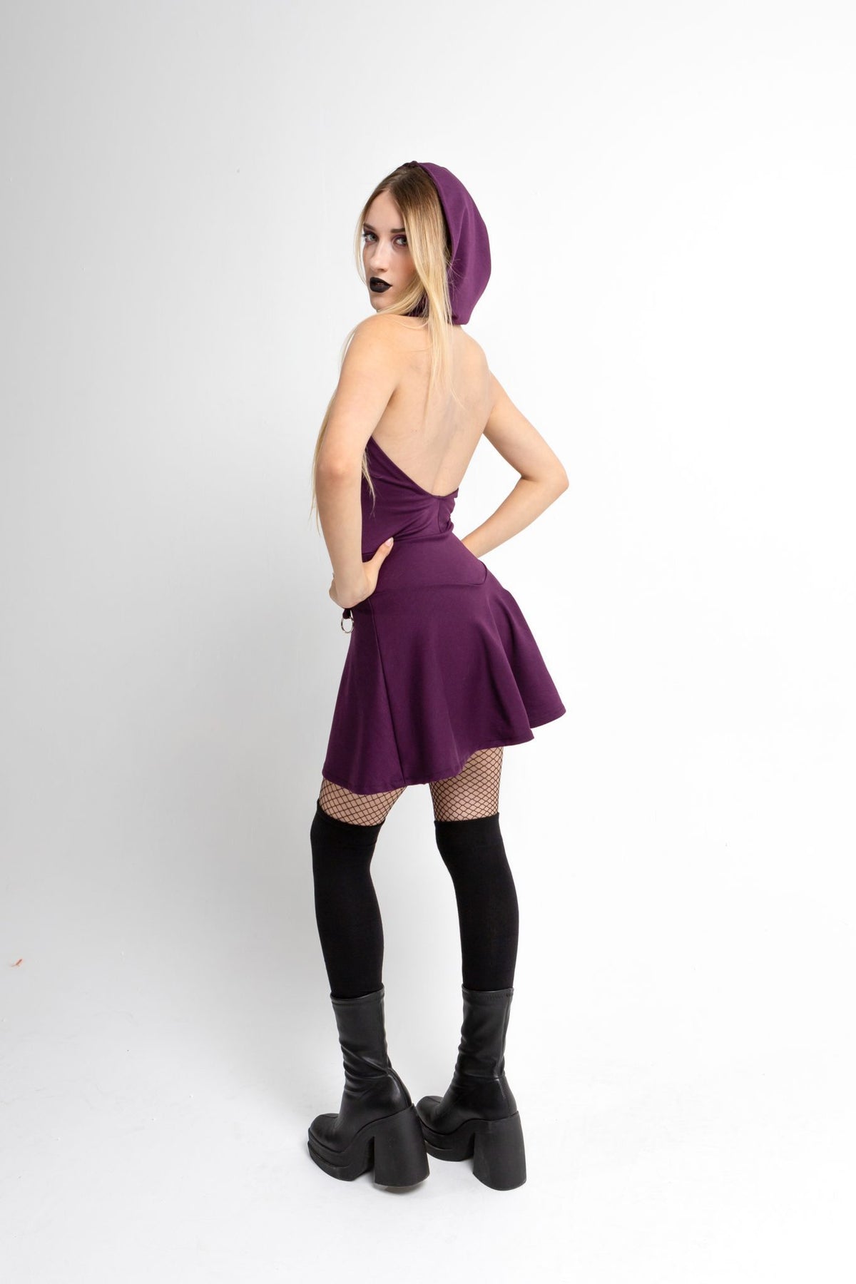Japi Pixie Dress | Hooded Skater Dress